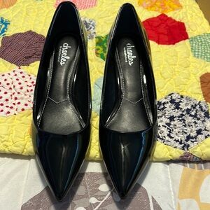 Charlies Black High Heel Pumps Sleek Design